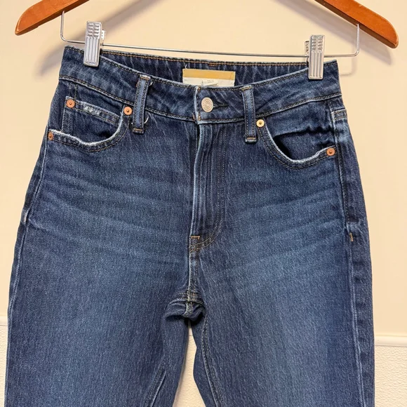 Goldie Blues 90s Flare & Wide Leg Jeans Size 0 High Rise Curvy Women’s Bell - Picture 5 of 16